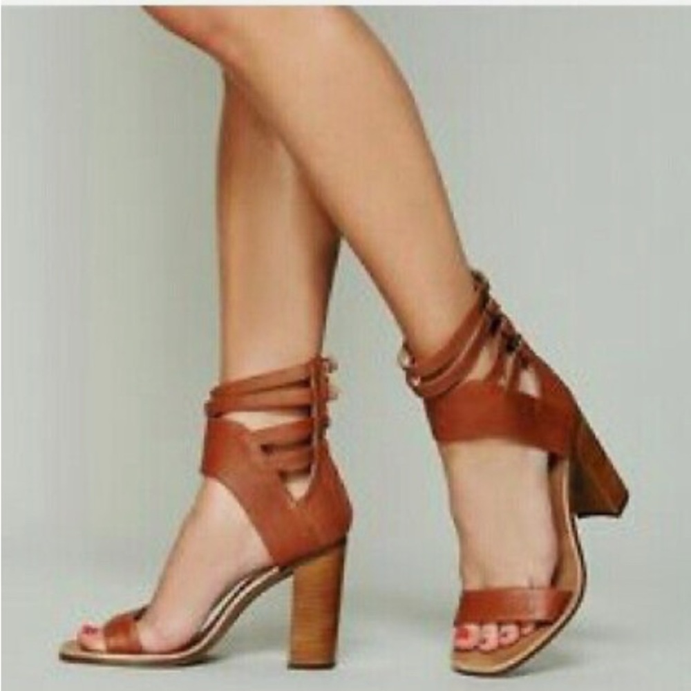 Jeffrey Campbell Free People Lakota NS Gladiator Leather Sandal 6